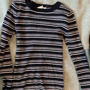 Tight striped long sleeve